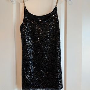 Women's Black Sequin Camisole Size: S